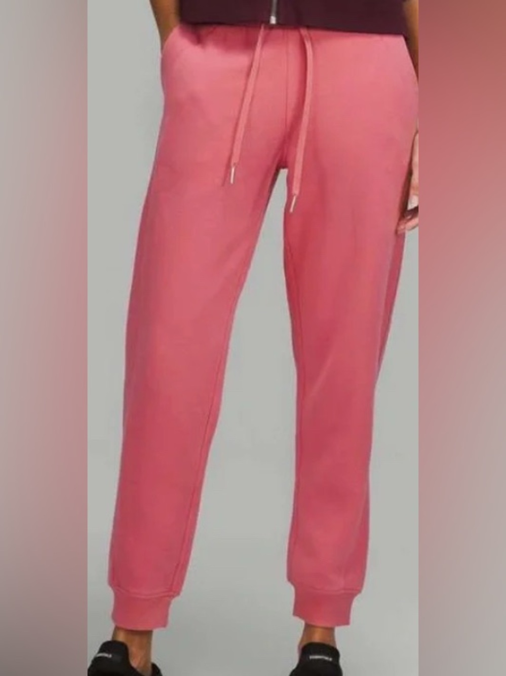 NWT Lululemon Scuba High-Rise Jogger Pink Blossom size 8